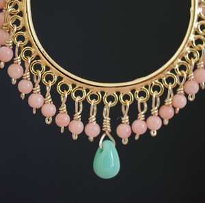 （画像用） ピアスまたはイヤリング 18K Vermeil ティアー