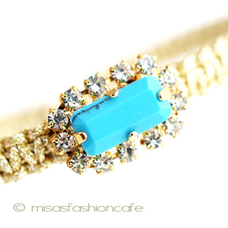 （画像用） ＴＡＩ　ブレスレット 　ビジュー・ターコイズ