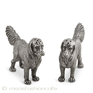 （画像用） 犬・わんちゃん２匹 塩コショウ　調味料