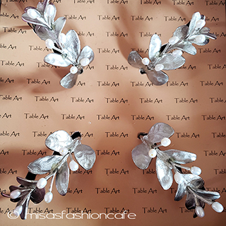 （画像用） マイケルミショー　真珠の木 ナプキンリング　４個セット