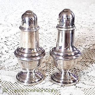 （画像用） アンティーク　Gorham 塩コショウ　セット