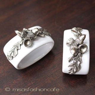 （画像用） どんぐり２個セット ナプキンリング再販！