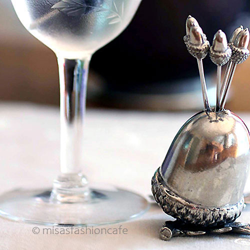 （画像用） 団栗どんぐり　セット ピックフォーク　６本