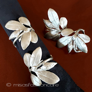 （画像用） マイケルミショー花つつじ ナプキンリング　４個再販！