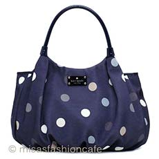 （画像用） Kate Spade　 水玉ドット バッグ