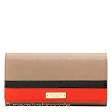 （画像用） Kate Spade　 お財布 ネオンｘマット