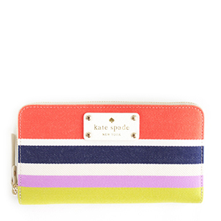 （画像用） Kate Spade　 お財布 ボーダー