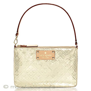 （画像用） ケイトスペード再販 バッグ　ゴールド