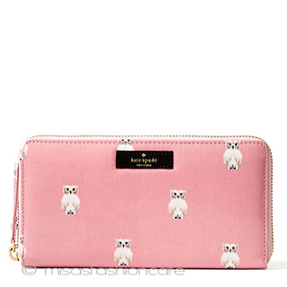 （画像用） ケイトスペード再再販 長財布　ふくろう
