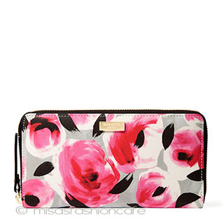 （画像用） ケイトスペード　お財布 お花　ローズベッド