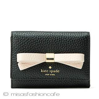 （画像用） ケイトスペード　財布 リボン　キーリング付
