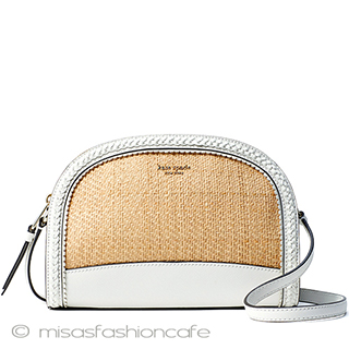 （画像用） ケイトスペード　白革 　ショルダーバッグ