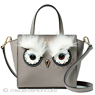 （画像用） ケイトスペード　ふくろう鳥 ショルダー兼ハンドバッグ