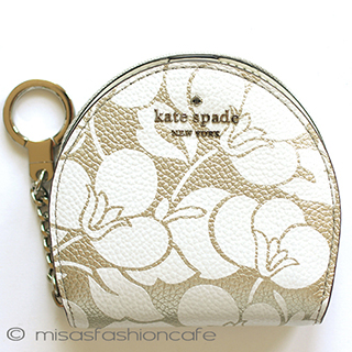 （画像用） ケイトスペード　ミニ財布 コンパクト　フラワー