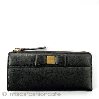 （画像用） KateSpade　NY リボン　長財布