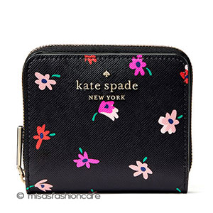 （画像用） ケイトスペード　お財布 二つ折り　フローラル