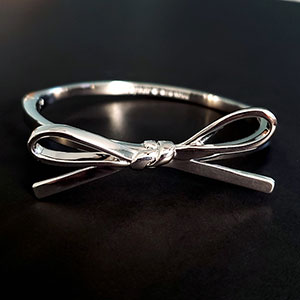 （画像用） ケイトスペード　バングル りぼん　ブレスレット