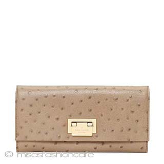 （画像用） ケイトスペード お財布 オーストリッチ