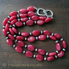 （画像用） KJL ネックレス 　カクテル パーティー