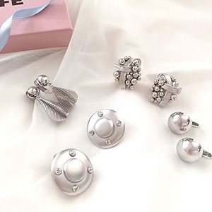 （画像用） TrifariトリファリSET 「シルバー」4点セット