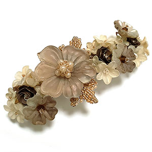 （画像用） ヘアーバレッタ　新着 お花　フラワーブーケ