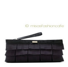 （画像用） ケイトスペード 　プリーツ　クラッチ　