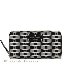 （画像用） Kate Spade　 お財布 スペード柄