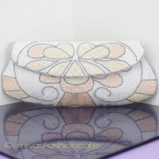 （画像用） クラッチ バッグ 　 　レモン ｘ オレンジ