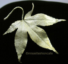 （画像用） Michaud ブローチ もみじ