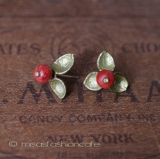 （画像用） Michaud ピアス 再販！ 　ビタースイートの実