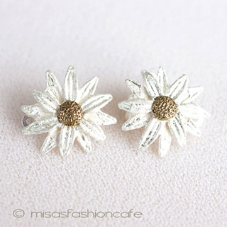 （画像用） Michaud イヤリング デイジーの花　再販