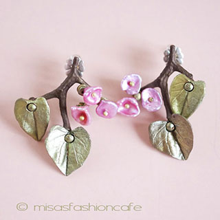 （画像用） マイケルミショー　再販！ ケシパール真珠ピアス