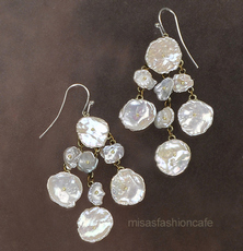 （画像用） マイケルミショー ピアス 予約　真珠・ケシパール