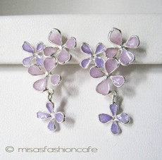 （画像用） マイケルミショー ピアス 銀製　スターリングシルバー