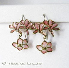 （画像用） マイケルミショー ピアス モクレン・マグノリア再販