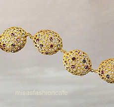 （画像用） マイケルミショー ブレスレット スワロの種