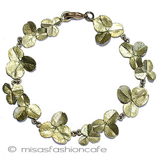 （画像用） マイケルミショー　再販！ 幸運のクローバーブレス