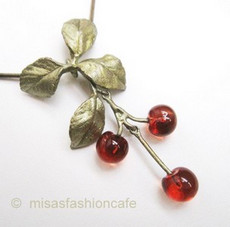 （画像用） マイケル ミショー再販！ チェリー ネックレス