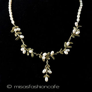 （画像用） マイケル　ミショー 真珠 ネックレス　再販！