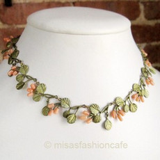 （画像用） マイケルミショー ネックレス 珊瑚のいちご　再販！　