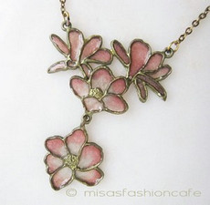 （画像用） マイケルミショー ネックレス モクレン・マグノリア再販