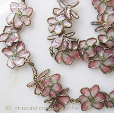 （画像用） マイケルミショー ネックレス モクレン・マグノリア再販