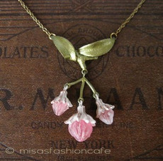 （画像用） マイケルミショー ネックレス 　シャクナゲ　再販！