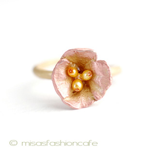 （画像用） マイケルミショーリング 真珠　ポピー　再販！