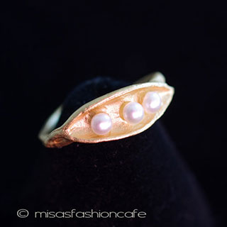 （画像用） マイケルミショー　リング さやえんどう豆　再販！