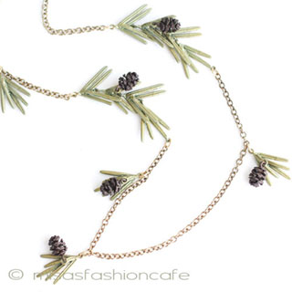 （画像用） マイケルミショー　再販！ 松ぼっくり　ネックレス