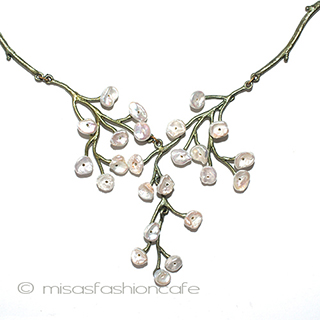 （画像用） マイケルミショー　再販！ 真珠　カスミソウのお花