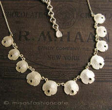 （画像用） マイケルミショー ネックレス Sand Dollar