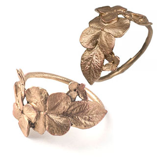 （画像用） フォーシーズン　ミショー ナプキンリング　紫陽花