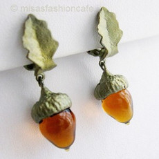 （画像用） Michaud イヤリング カシの木どんぐり 再販！